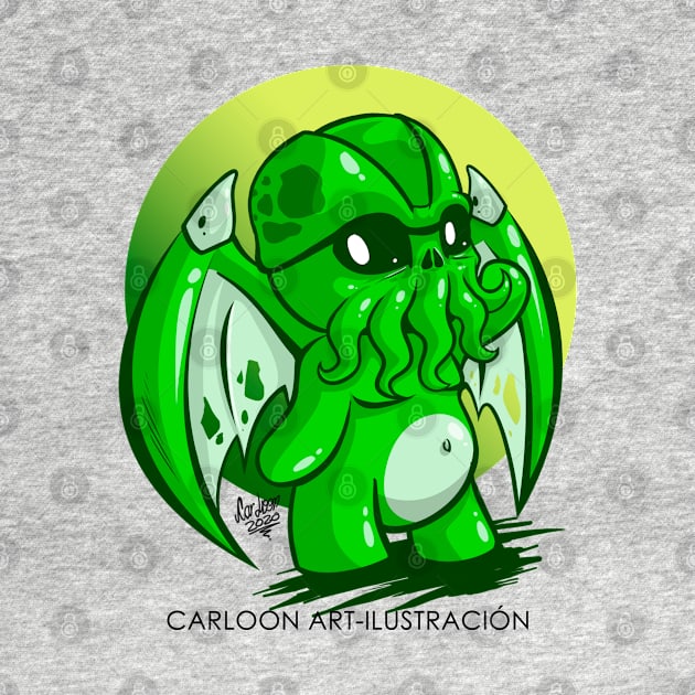 BABY CTHULHU by CARLOON by The Carloon Art